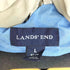 ランズエンド LANDS END フード収納 ナイロンジャケット メンズ JPN:L
