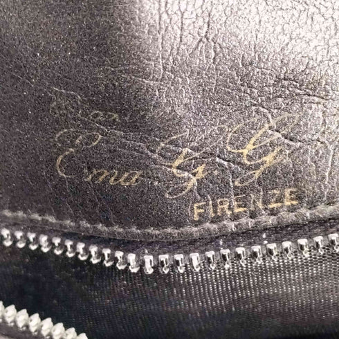 EMA YY FIRENZE イタリア製 riri&opti ジップ パッチワーク レザーバッグ レディース