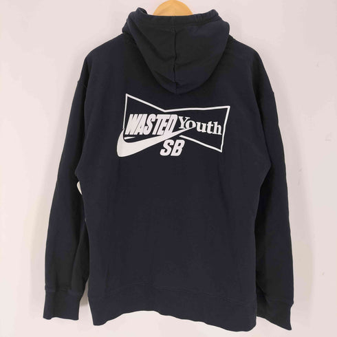 ウェイステッドユース WASTED YOUTH ロゴプリントパーカー メンズ JPN:XL