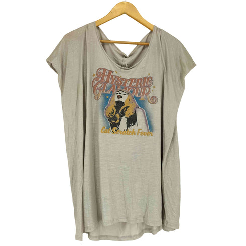 ヒステリックグラマー HYSTERIC GLAMOUR フロントプリントチュニックワンピース レディース FREE