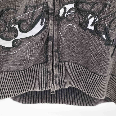 UNBORN SOCIETY 24AW Corporation 7gg Knit Hoodie メンズ JPN:L