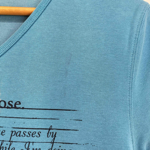 ニコルクラブフォーメン NICOLE CLUB FOR MEN フロントプリントVネックTシャツ Y2K メンズ 46