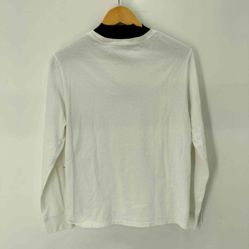 アーペーセー A.P.C. フロント刺繍ロゴ クルーネック長袖Tシャツカットソー メンズ import:XS