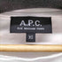 アーペーセー A.P.C. フロント刺繍ロゴ クルーネック長袖Tシャツカットソー メンズ import:XS