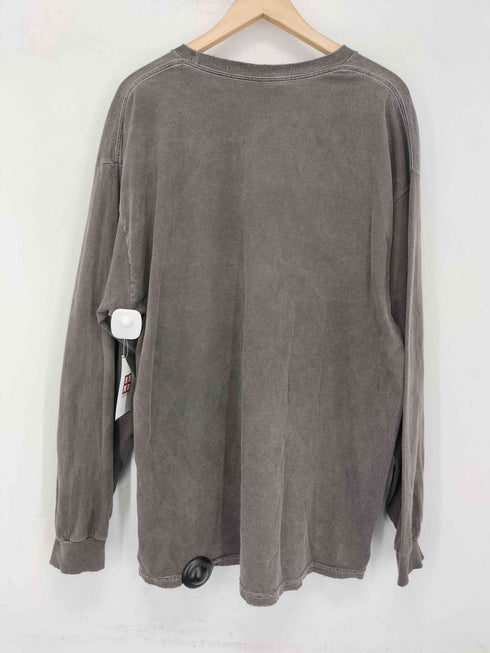 アンセルム ANCELLM embroidery dyed ls t-shirt メンズ JPN:1