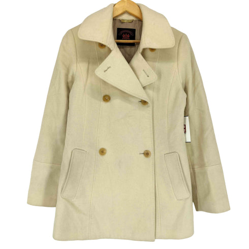 オールドイングランド OLD ENGLAND pure cashmere カシミヤ100ダブルブレストピーコート レディース 38