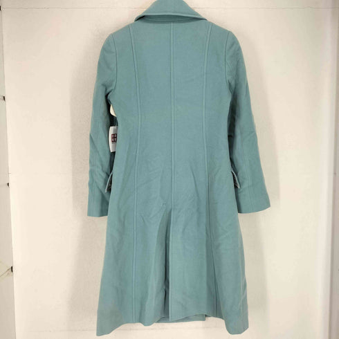 オールドイングランド OLD ENGLAND cashmere カシミヤ混 ダブルブレストロングピーコート レディース 38