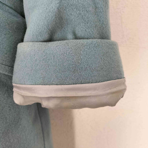 オールドイングランド OLD ENGLAND cashmere カシミヤ混 ダブルブレストロングピーコート レディース 38