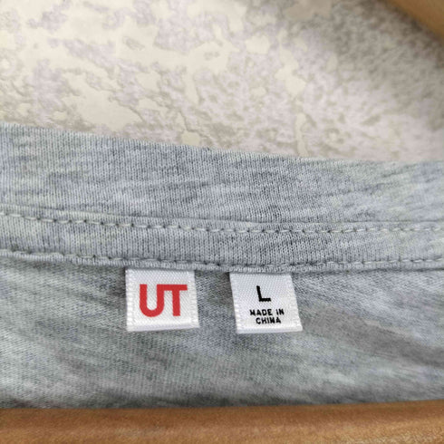 ユーティー UT キャラクタープリントクルーネック五分袖カットソー レディース L