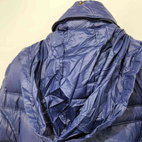 ディーゼル DIESEL 00s Y2K 短丈 マルチジップ ダウンジャケット メンズ import:S