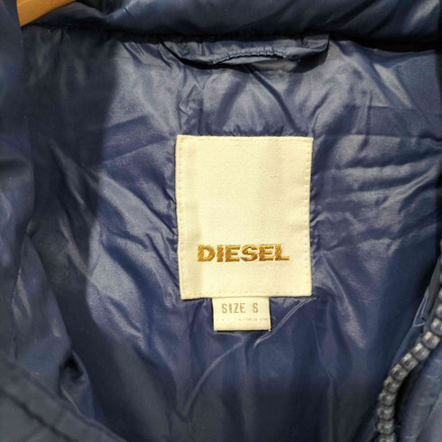 ディーゼル DIESEL 00s Y2K 短丈 マルチジップ ダウンジャケット メンズ import:S
