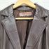 cow leather カウレザー2Bテーラードジャケット レディース 46