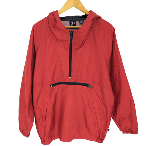 ギャップ Gap 90S OLD 紺タグ ナイロン アノラックパーカー メンズ XXL