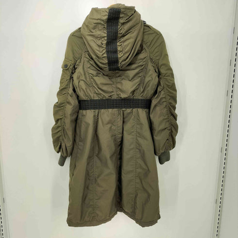 ディーゼル DIESEL 00s Y2K マルチポケット フーデッド ナイロン コート メンズ import:XS
