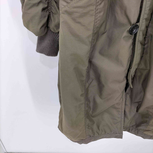 ディーゼル DIESEL 00s Y2K マルチポケット フーデッド ナイロン コート メンズ import:XS