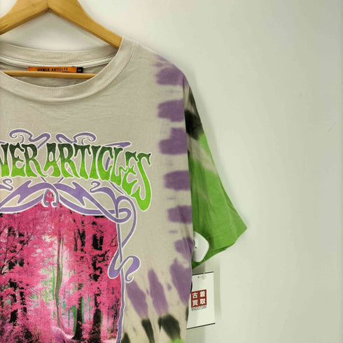 ヴァイナーアーティクルズ VYNER ARTICLES グラフィック タイダイ S/S Tシャツ メンズ import:M