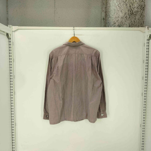 コムデギャルソンオム COMME des GARCONS HOMME AD2001 キューバ期 田中オム パッチワーク 開襟 オープンカラー L/S シャツ メンズ