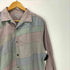 コムデギャルソンオム COMME des GARCONS HOMME AD2001 キューバ期 田中オム パッチワーク 開襟 オープンカラー L/S シャツ メンズ