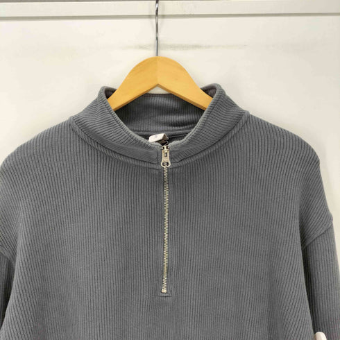 ANOTHER ASPECT 26SS アナザー アスペクト Another Sweatshirt 2.0 ハーフジップ スウェット シャツ メンズ import:S