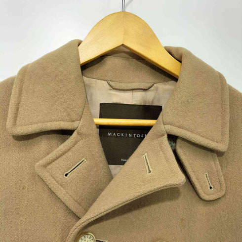 マッキントッシュ Mackintosh 英国製 ダブルブレスト ウール ピーコート メンズ UK:40