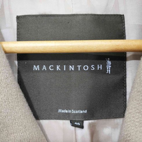 マッキントッシュ Mackintosh 英国製 ダブルブレスト ウール ピーコート メンズ UK:40