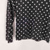 プレイコムデギャルソン PLAY COMME des GARCONS AD2025/7 26SS Polka Dots Long Sleeve T-Shirt With Red Emblem レディース XXS