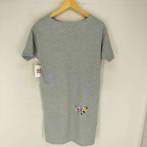 デザインティーシャツストアグラニフ Design Tshirts Store graniph キャラクター刺繍ワンピース レディース F