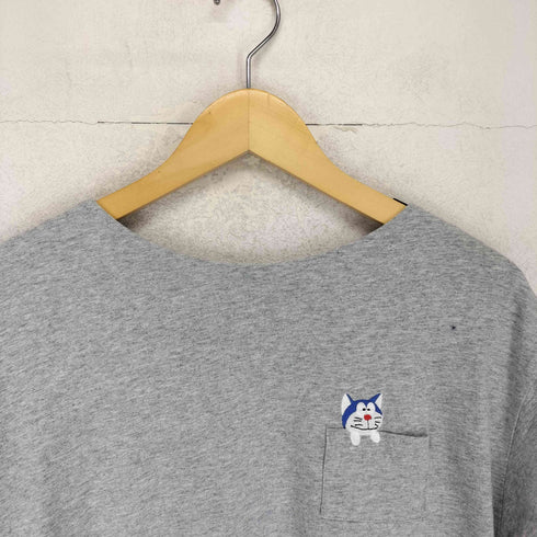 デザインティーシャツストアグラニフ Design Tshirts Store graniph キャラクター刺繍ワンピース レディース F