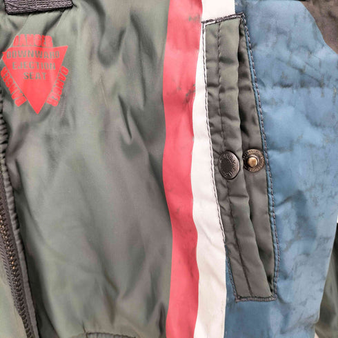 アヴィレックス AVIREX MARINES VARSITY JACKET マリーンズ バーシティ ジャケット メンズ import:M
