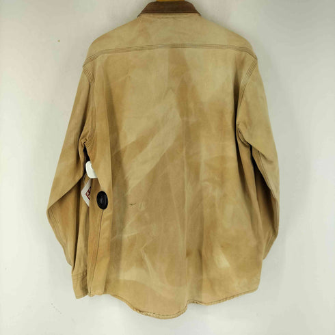 カーハート Carhartt 80S 三角タグ 襟コーデュロイ ダック地 シャツ メンズ