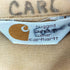 カーハート Carhartt 80S 三角タグ 襟コーデュロイ ダック地 シャツ メンズ