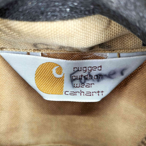カーハート Carhartt 80S 三角タグ 襟コーデュロイ ダック地 シャツ メンズ