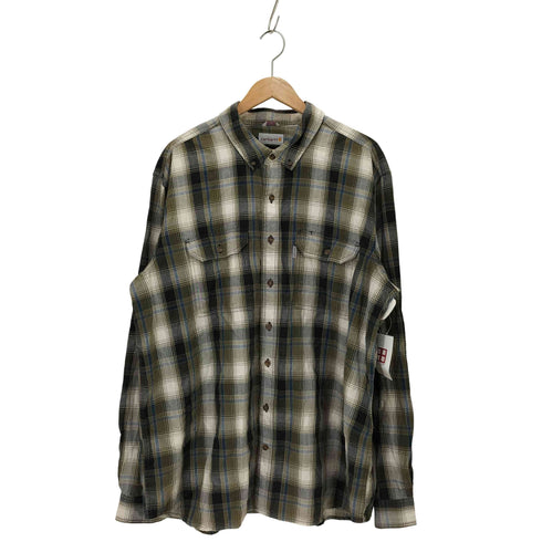 カーハート Carhartt フォートチェック ボタンダウン長袖シャツ メンズ 2xl