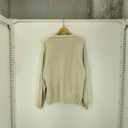 ヴァンヒューゼン VAN HEUSEN 90S USA製 ケーブル編み コットン ニット セーター メンズ import:L