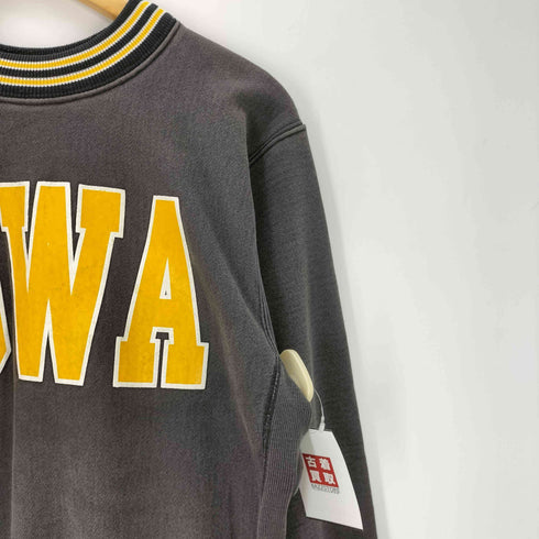 MTSPOKANE KNITTING MILLS 80-90S リブライン IOWA ヘビーウェイト カレッジ スウェット トレーナー メンズ import:M
