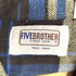 ファイブブラザー FIVE BROTHER 復刻 ヘビーネルシャツ メンズ XL-TALL