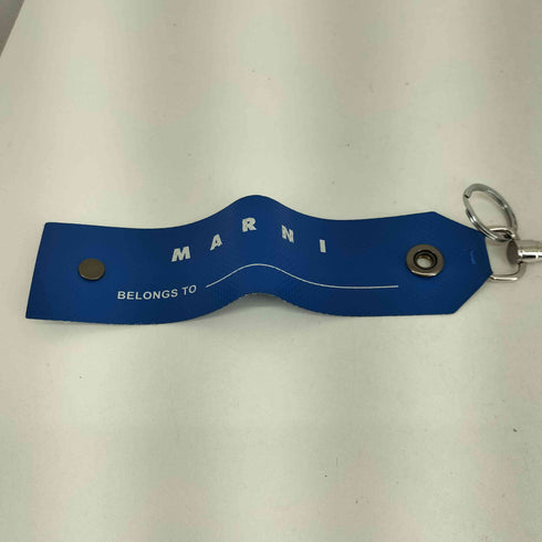 マルニ MARNI LUGGAGE TAG KEYCHAIN メンズ