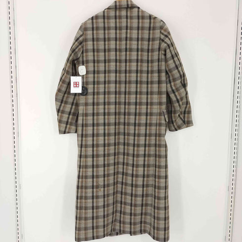 オーラリー AURALEE 19AW DOUBLE FACE CHECK CHESTERFIELD COAT メンズ JPN:0
