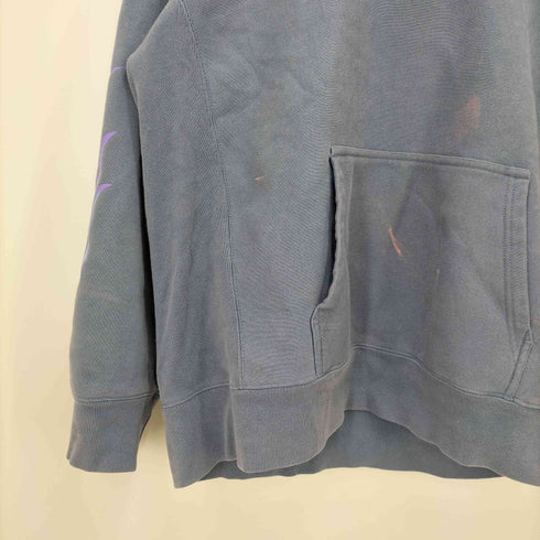ハイドアンドシーク HIDE AND SEEK 22aw Flame hooded shirt メンズ JPN:XL