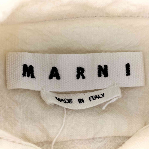 マルニ MARNI トロピカルウールシャツ メンズ 46