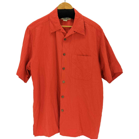 PARADISE COVE シルク オープンカラー S/S シャツ メンズ import:L