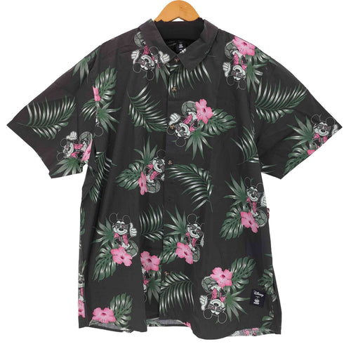 NEFF キャラクタープリントハワイアンシャツ メンズ XXL