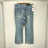 リーバイス Levis 00S silver Tab シルバータブ straught + loose ボタン裏977刻印 バギー ダメージ デニム パンツ 極太 2000年製 メンズ W38L32
