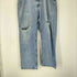 リーバイス Levis 00S silver Tab シルバータブ straught + loose ボタン裏977刻印 バギー ダメージ デニム パンツ 極太 2000年製 メンズ W38L32