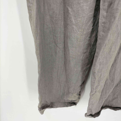 ヨウジヤマモトプールオム Yohji Yamamoto POUR HOMME 25SS GARMENT DYE FLAX DRAWS STRING PANTS メンズ JPN:3