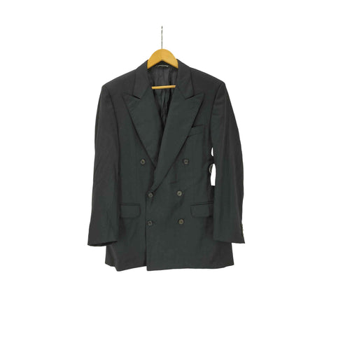 ロロピアーナ Loro Piana 社製 REDAELLI イタリア製 WINTER TASMANIAN Super 120s ダブル テーラード ジャケット ブレザー メンズ EUR:46