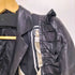 YANGSHAN ラムレザー フリル ジャケット レディース import:S