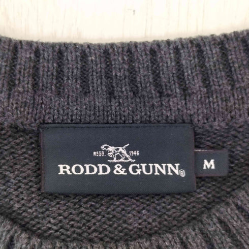 RODD&GUNN 刺繍クルーネックニット メンズ import:M