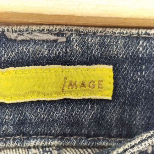 IMAGE ビジュー装飾フレアデニムパンツ Y2K レディース 64