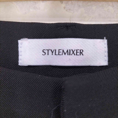 スタイルミキサー STYLEMIXER ボックスタックフレアパンツ レディース JPN:S